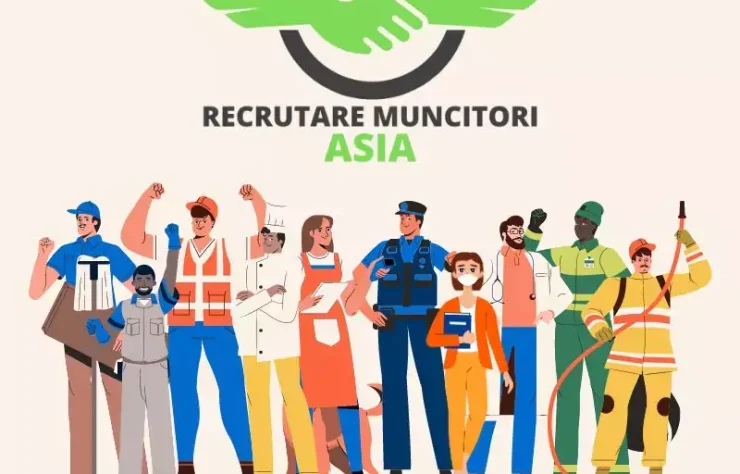 Imagine ilustrativă despre procesul de angajare a muncitorilor asiatici în România - ghid complet pentru angajatori români