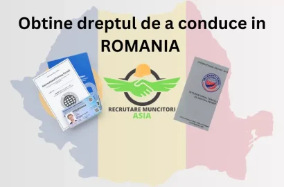 Servicii pentru obținerea permisului de conducere internațional în România.