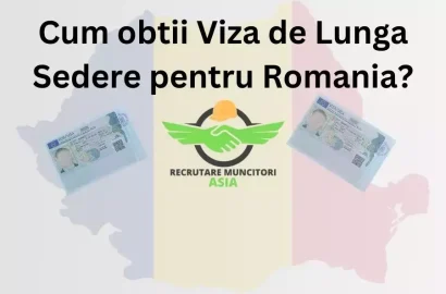 Servicii profesionale pentru obținerea vizei de ședere în România pentru cetățenii din afara UE.